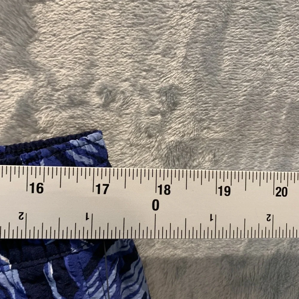 Polo Ralph Lauren Men's Swim Trunks XL Traveler Blue Floral‎ Pockets Mesh Liner